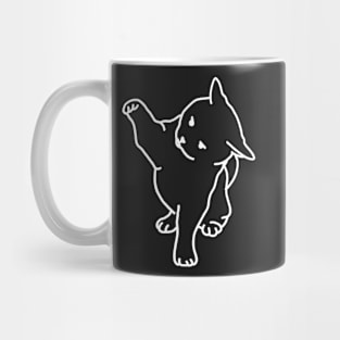 Playful kitty cat Mug